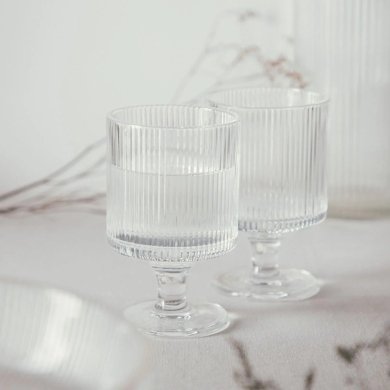 Набор бокалов Homla LYNNASO 230 мл 2 шт Прозрачный 237112 фото - 5