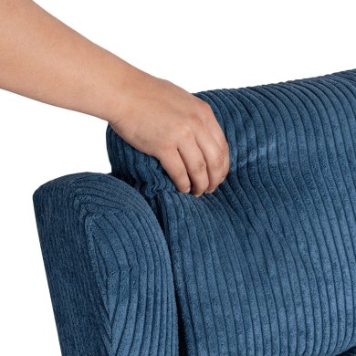 Кресло мягкое раскладное массажное с реклайнером Mebel Elit SEBASTIAN Velvet Синий ME.SEBASTIAN/GR/SZTR/FW фото - 10