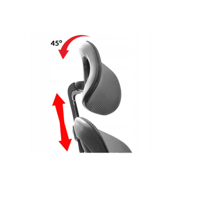 Офисное кресло Kontrast KG102 Черный - 4 Офисное кресло Kontrast KG102 Черный 5.90.20116 фото - 4