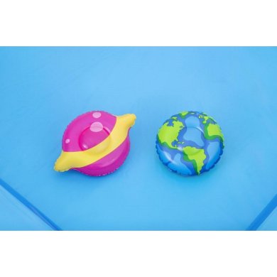 Надувной детский бассейн Bestway 53126 LITTLE ASTRONAUT 228х206x84 см Голубой BES53126 фото - 4