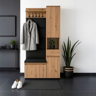 Прихожая Mebel Elit VENORNA 90 см Дуб артизан W.VENORNA/90/DA/PRZEDPO/ZES фото - 8