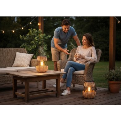 Декоративный светильник на солнечной батарее Garden Line LAP8945 Бежевый LAP8945 фото - 4