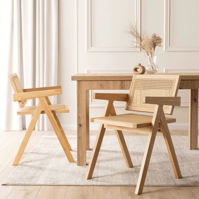 Обідній стілець Mebel Elit MADERA Дуб золотий ME.MADERA/KR/RT/D/DK/K фото - 5