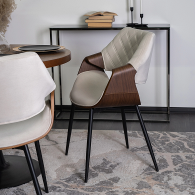 Обідній стілець Mebel Elit DAKOTA Welur Бежевий ME.DAKOTA/BZ/O/V/K фото - 10