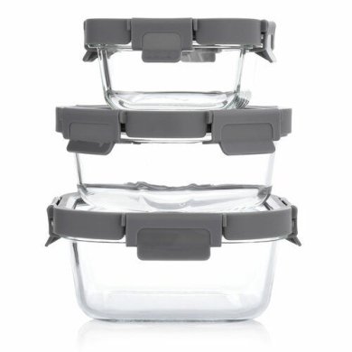 Контейнер Duka Lunchbox 500мл | Прозорий/Сірий 1218816 фото - 4