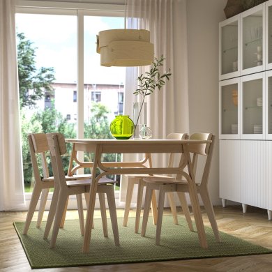IKEA Ковер MORUM 160x230 см Зеленый (ИКЕА МОРУМ) 50569141 фото - 7