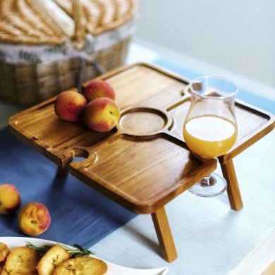 Столик-піднос Homla MOOKA Дерево - 6 Столик-піднос Homla MOOKA Дерево 229181 фото - 6