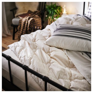 IKEA Ковдра демісезонна RADHUSVIN 150х200 см Бежевий (ИКЕА РАДУСВИН) 40557450 фото - 4