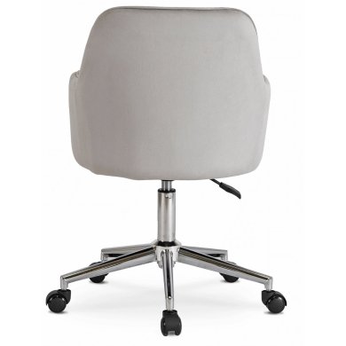 Офісне крісло Mebel Elit TOM Welur Сірий ME.TOM/P/CH/V/FO фото - 5