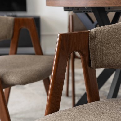 Обідній стілець Mebel Elit RUIZ 2 Бежевий ME.RUIZ/BZ/O/T/K фото - 10