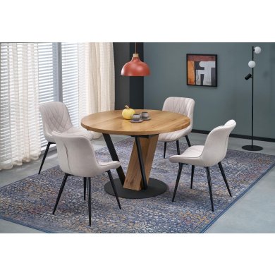 Розкладний обідній стіл Halmar FANIS Дерево V-CH-FANIS_OKRAGLY-ST фото - 8