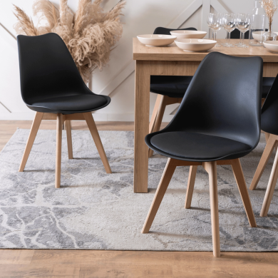 Обеденный стул Mebel Elit SCANDI Черный ME.SCANDI/CZ/D/PL/K фото - 8