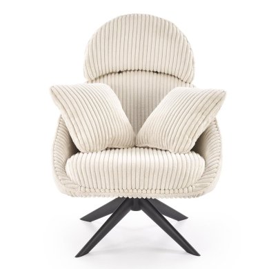 Кресло мягкое поворотное Halmar MERRY 2 Кремовый V-CH-MERRY_2-FOT-KREMOWY фото - 2