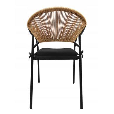 Садовый стул Kontrast PORTO Черный 5.03.212696 фото - 12