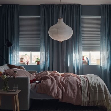 IKEA Рулонная штора TRIPPEVALS 140x195 см Белый (ИКЕА TRIPPEVALS) 30506545 фото - 2