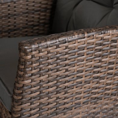 Комплект садовой мебели Mebel Elit ATLANTA Коричневый ME.ATLANTA/BR/RT/OGR/ZES фото - 7