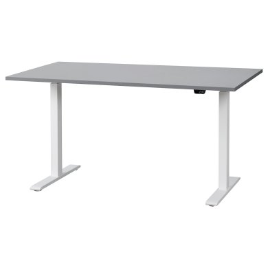 IKEA Письменный стол для работы сидя/стоя RODULF Серый (ИКЕА РОДУЛЬФ) 99326170