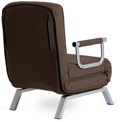 Кресло мягкое раскладное Mebel Elit BART Коричневый ME.BART/BR/T/FW фото - 4