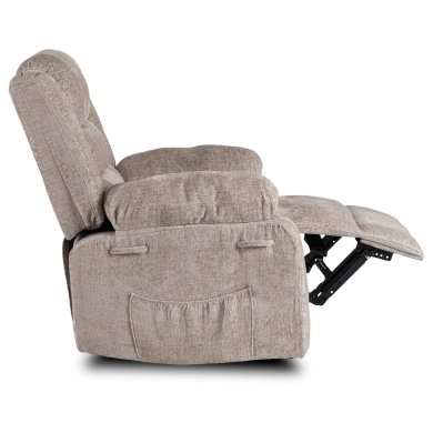 Кресло мягкое раскладное с реклайнером Mebel Elit ARTURO Welur Бежевый ME.ARTURO/BZ/V/FW фото - 5