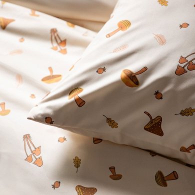 Комплект постільної білизни Homla SHROOM 160х200 см Принт 241561 фото - 7