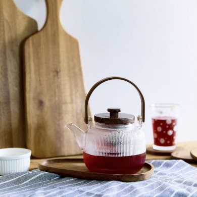 Чайник заварник Homla ELSIE 880 мл Прозрачный - 7 Чайник заварник Homla ELSIE 880 мл Прозрачный 227103 фото - 7