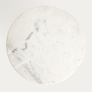 Сервировочная подставка Homla MARBLE Marmur 28 см Белый 244346 фото - 4