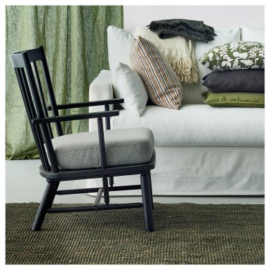 IKEA Ковер LANDBANA 160х230 см Темно-зеленый (ИКЕА ЛАНДБАНА) 80560573 фото - 9