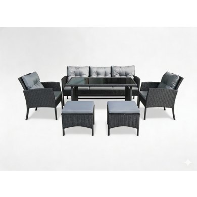 Комплект садових меблів Garden Line ABI7541 Чорний ABI7541 фото - 2