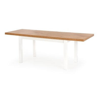Раскладной обеденный стол Halmar TIAGO Дуб ланцелот V-PL-TIAGO-ST-LANCELOT/BIAŁY фото - 4