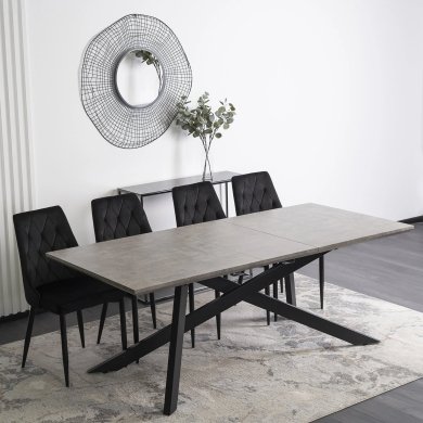 Розкладний обідній стіл Mebel Elit HAMILTON Бетон - 15 Розкладний обідній стіл Mebel Elit HAMILTON Бетон ME.HAMILTON/BET/S фото - 15