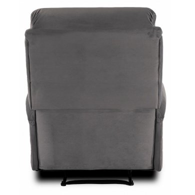 Кресло мягкое раскладное с реклайнером Mebel Elit KOBE Welur Серый - 9 Кресло мягкое раскладное с реклайнером Mebel Elit KOBE Welur Серый ME.KOBE/P/V/FW фото - 9