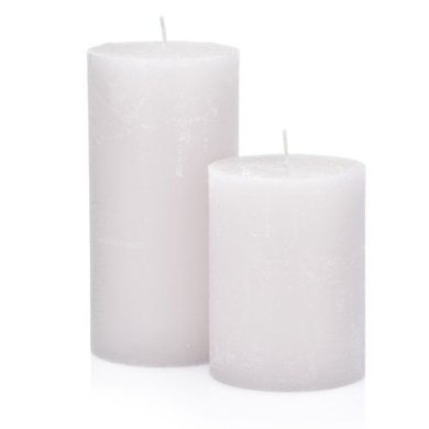 Свічка Duka Walec 10 см | Білий 1218466 фото - 3