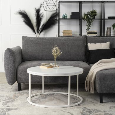 Журнальный стол Mebel Elit AGNES MAX Белый - 4 Журнальный стол Mebel Elit AGNES MAX Белый ME.MAXALICE/B/B/L фото - 4