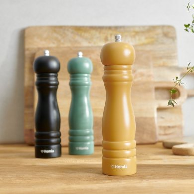 Млин для спецій Homla RUBBY CLASSIC 22 см | Бежевий - 4 Млин для спецій Homla RUBBY CLASSIC 22 см | Бежевий 202518 фото - 4