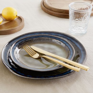 Тарілка десертна Homla VINTINA 20 см | Сірий / Синій - 6 Тарілка десертна Homla VINTINA 20 см | Сірий / Синій 211768 фото - 6