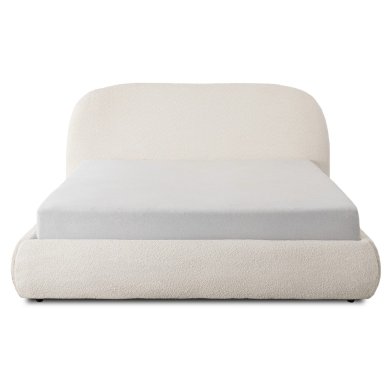 Ліжко Mebel Elit ROSSO Boucle 160x200 см Кремовий ME.ROSSO/160/KR/TB/LOZZPOJ фото - 8