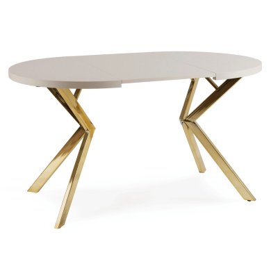 Розкладний обідній стіл Mebel Elit LUGO Кашемір - 3 Розкладний обідній стіл Mebel Elit LUGO Кашемір ME.LUGO/KASZ/ZL/S фото - 3