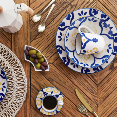 Кружка Duka Andalusia 280 мл | Кремовий / Принт - 6 Кружка Duka Andalusia 280 мл | Кремовий / Принт 1215791 фото - 6