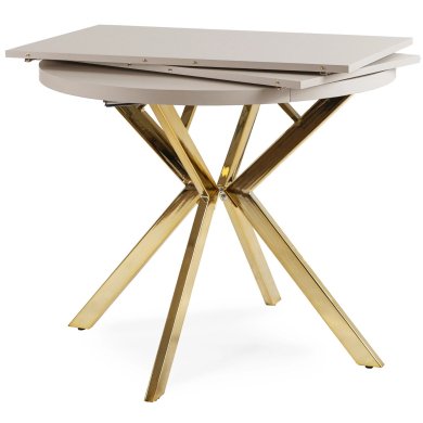 Розкладний обідній стіл Mebel Elit DORIAN Кашемір - 3 Розкладний обідній стіл Mebel Elit DORIAN Кашемір ME.DORIAN/KASZ/ZL/S фото - 3