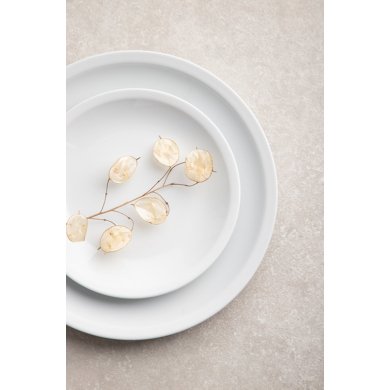 Обеденная тарелка Homla VIENNA 25,5 см Белый 239725 фото - 3