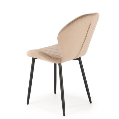 Обеденный стул Halmar K538 Бежевый - 3 Обеденный стул Halmar K538 Бежевый V-CH-K/538-KR-BEŻOWY фото - 3