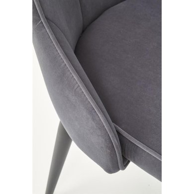 Обеденный стул Halmar K-365 Welur Серый - 8 Обеденный стул Halmar K-365 Welur Серый V-CH-K/365-KR-POPIEL фото - 8