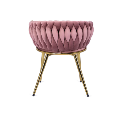 Обеденный стул Mebel Elit CAPRI Розовый ME.CAPRI/R/ZL/V/K фото - 4