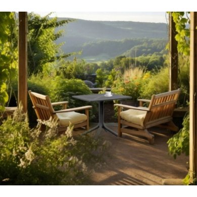 Садовий стіл Favora TERRA Антрацит FTR12026AN фото - 10