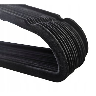 Набор вешалок Kontrast W1002 Welur 20 шт Черный 4.06.212382 фото - 5