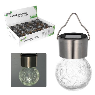 Светильник на солнечной батарее Garden Line ZAROWKA Серебристый SOL0700 фото - 2