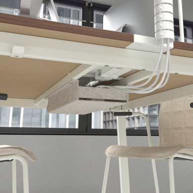 IKEA Письменный стол MITTZON Орех (ИКЕА МИЦОН) 99533424 фото - 6