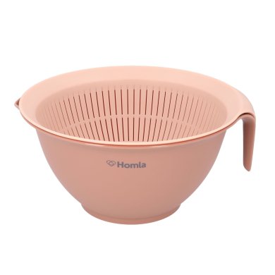 Миска с дуршлагом Homla EASY BAKE 3 л | Розовый 165006 фото - 5