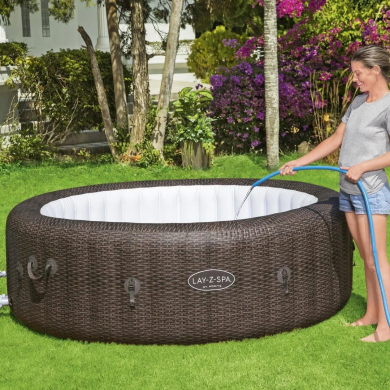 Джакузи Bestway LAY-Z-SPA® ST.MORITZ AIRJET 216x71 см Коричневый BES60023 фото - 7