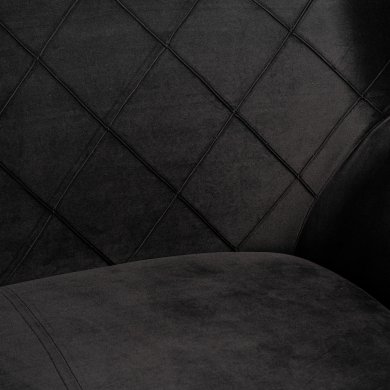 Диван Signal KIER 2 Welur Черный KIER2V19W фото - 2